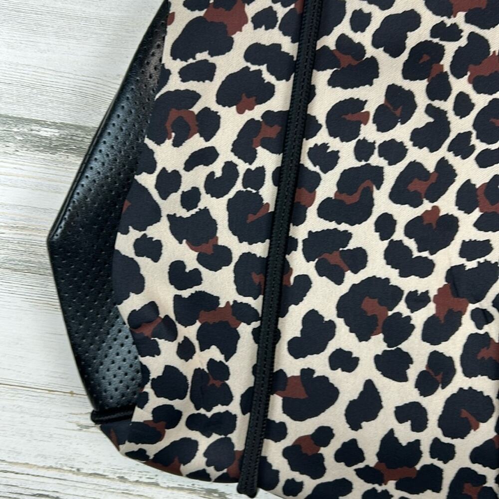 NWT - Neoprene Leopard Print All Purpose Bag NWT - image 2